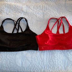 SET OF 2 LULULEMON BRAS